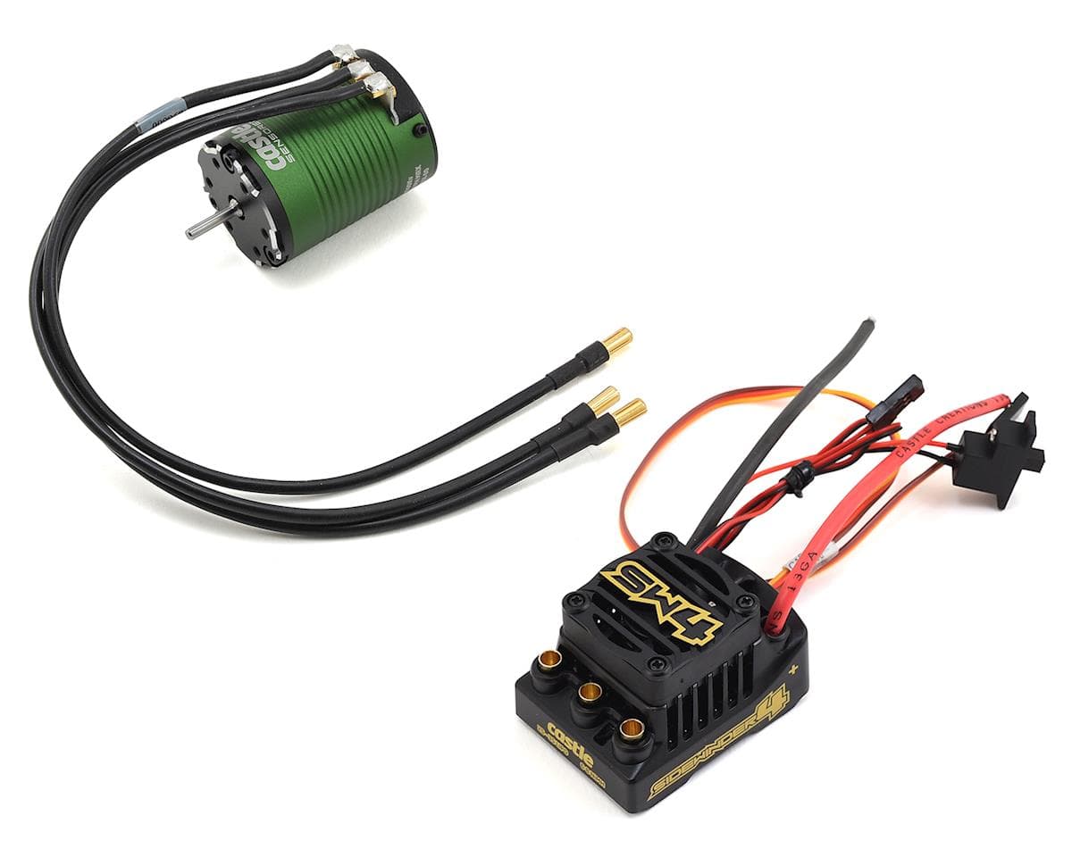 Castle Creations Sidewinder SW4 Waterproof 1/10 ESC/Motor Combo w/1406 (6900kV) On Road Edition
