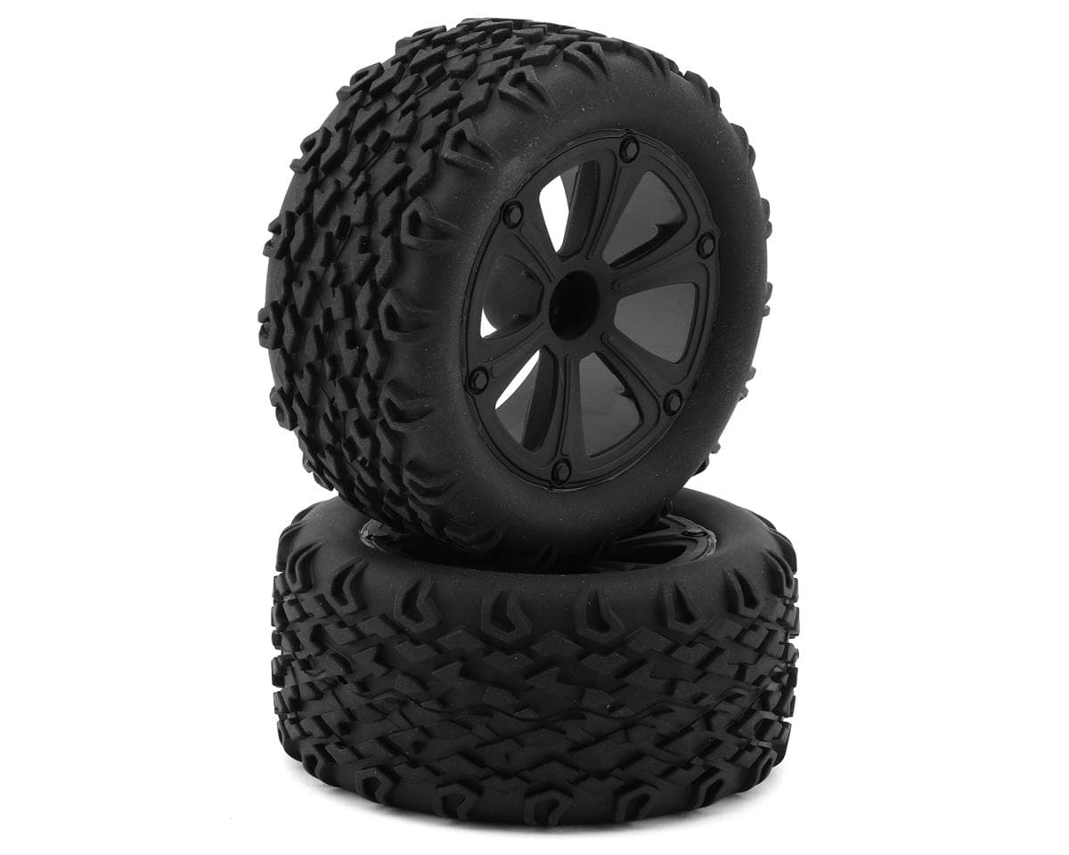 Redcat Blackout Pre-Mounted Tires (2)