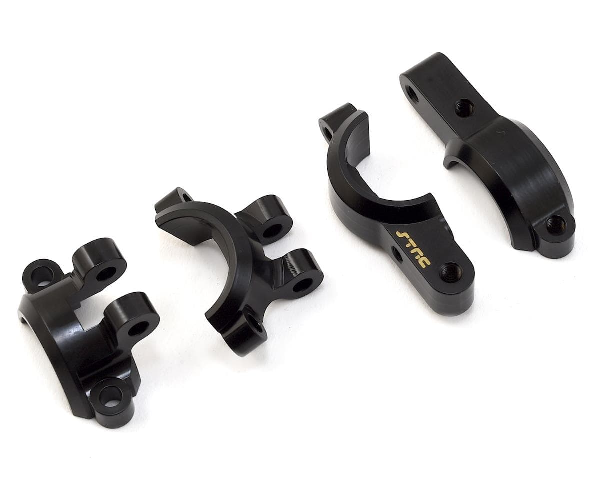 ST Racing Concepts HPI Venture Brass Rear Lower Shock/Suspension Link Mount (Black) (4)