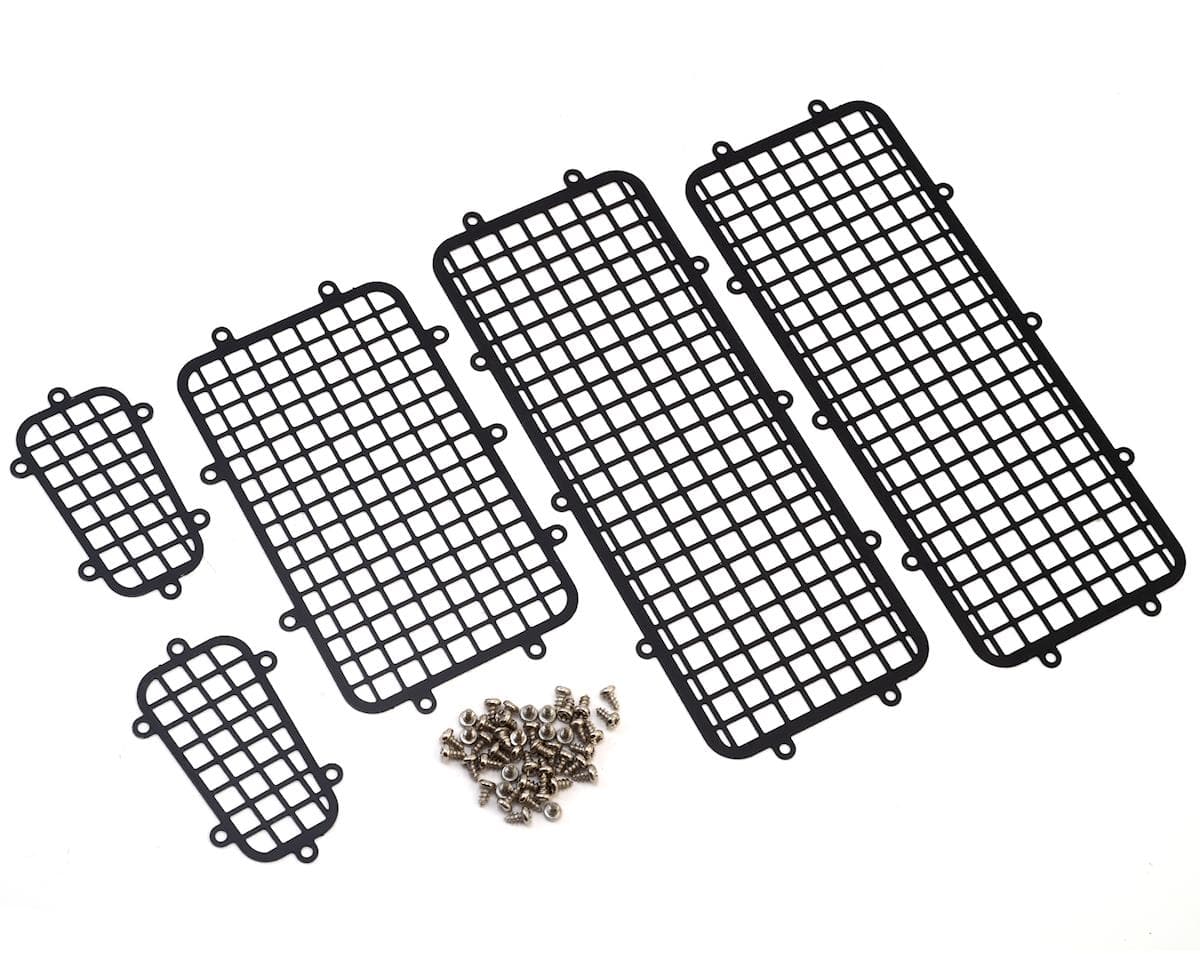 Yeah Racing Windows Guard Set for Traxxas TRX-4 (Black)
