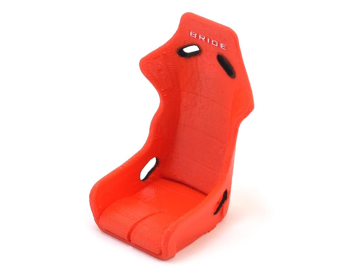 Exclusive RC Bride Vios Lowmax Bucket Seat (Red/Silver)