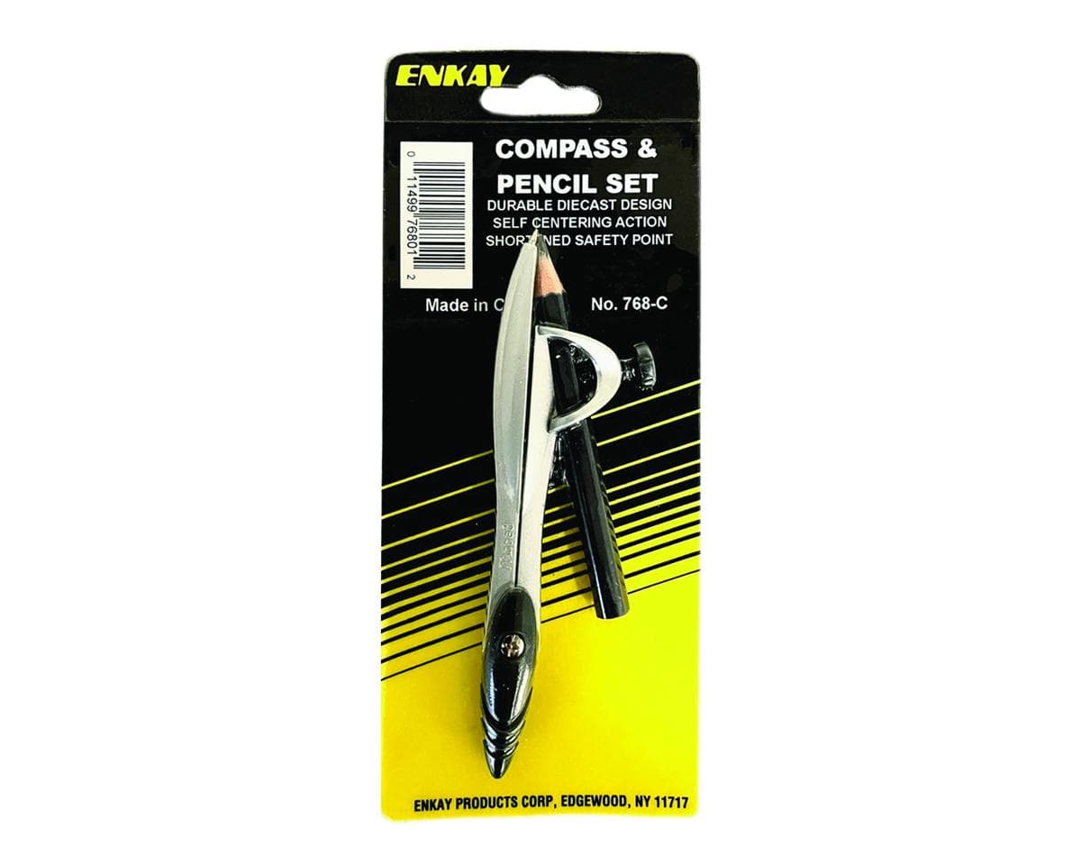 Enkay Compass & Pencil