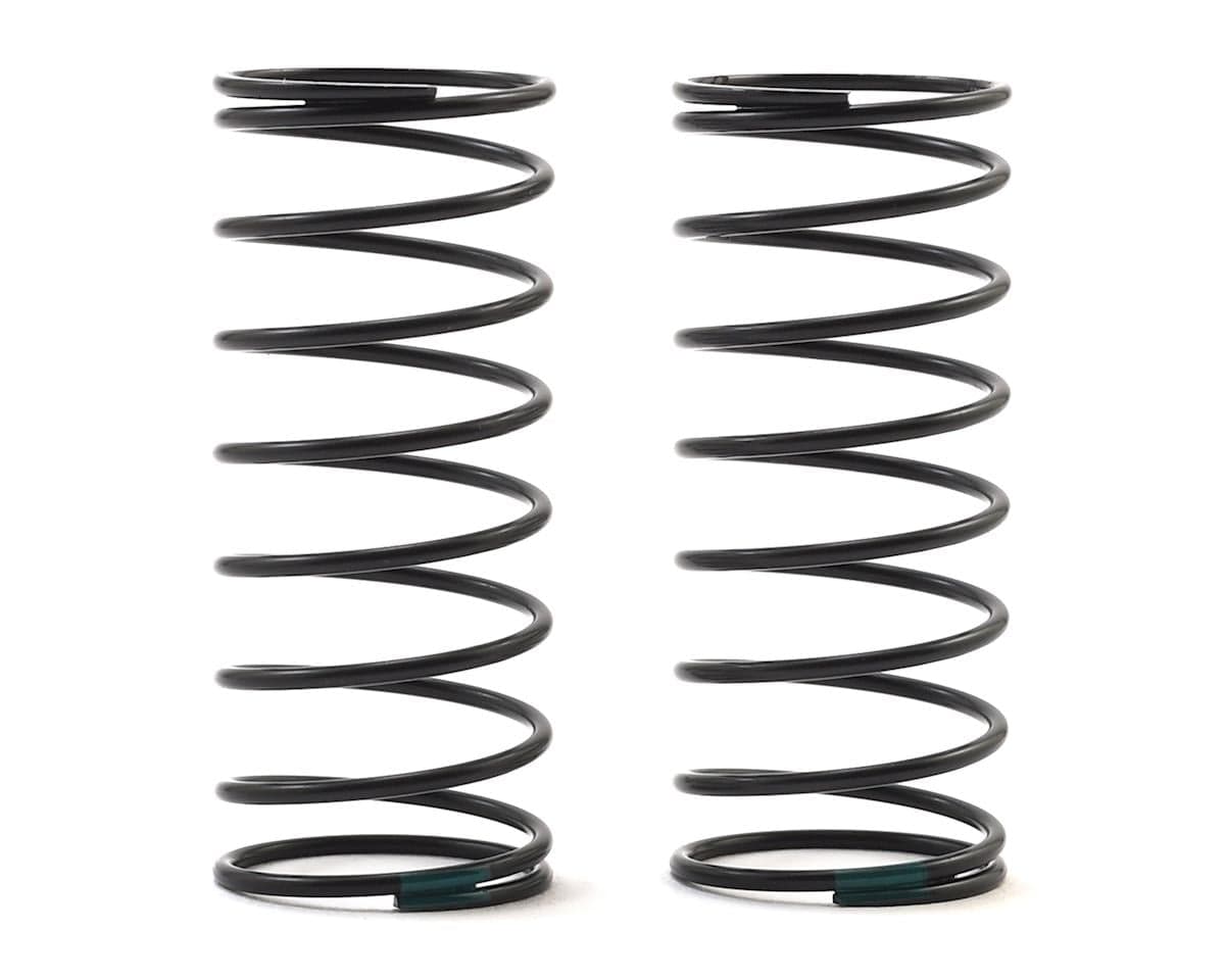 Team Associated 12mm Front Shock Spring (2) (Green/3.10lbs) (44mm long)
