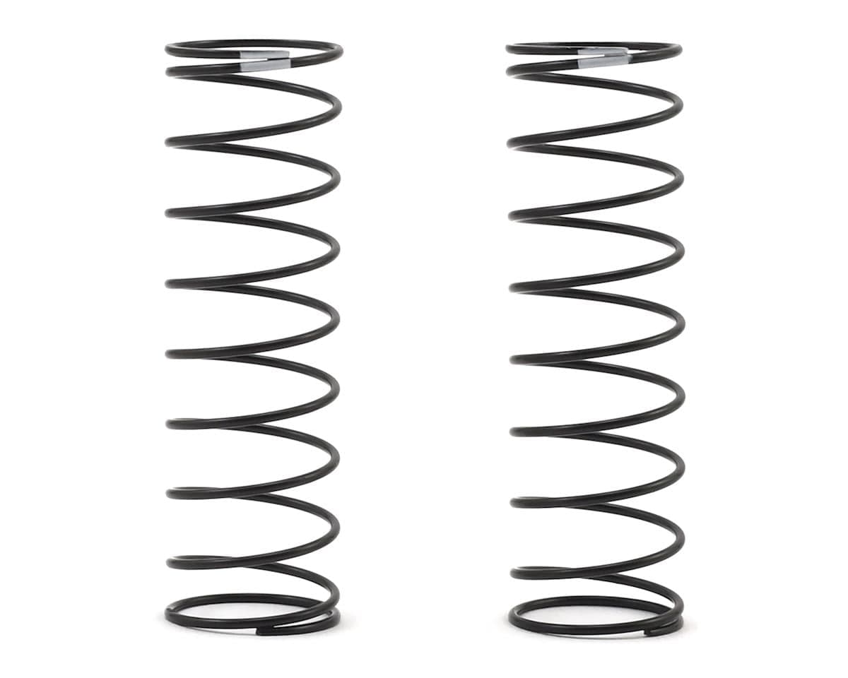 Team Associated 12mm Rear Shock Spring (2) (White/1.90lbs) (61mm Long)