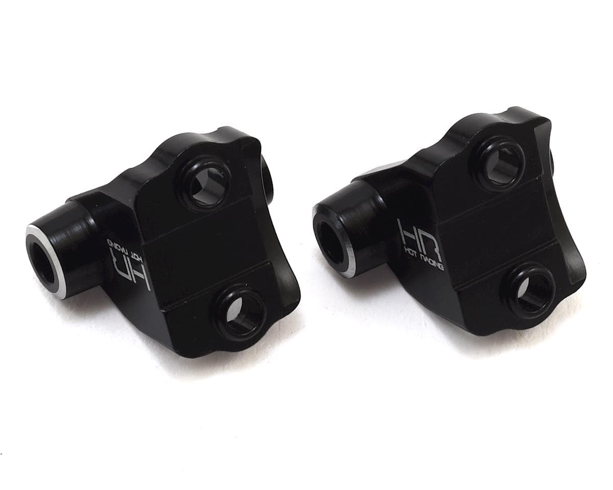 Hot Racing Aluminum Rear Lower Link & Shock Mount for Traxxas TRX-4 (Black) (2)