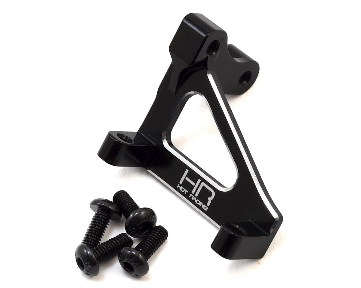 Hot Racing Aluminum 2 Speed Servo Mount for Traxxas TRX-4 (Black)