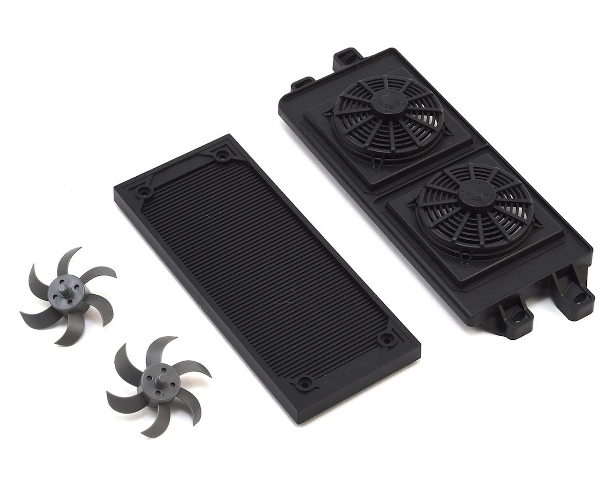 Traxxas Unlimited Desert Racer Radiator Set (Black)