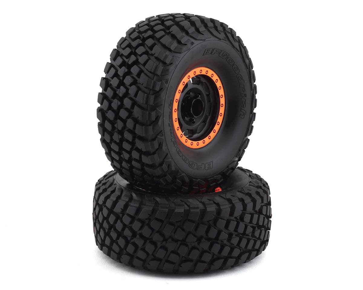 Traxxas Unlimited Desert Racer Pre-Mounted BFGoodrich Baja KR3 Tires (Blue) (2) w/17mm Hex