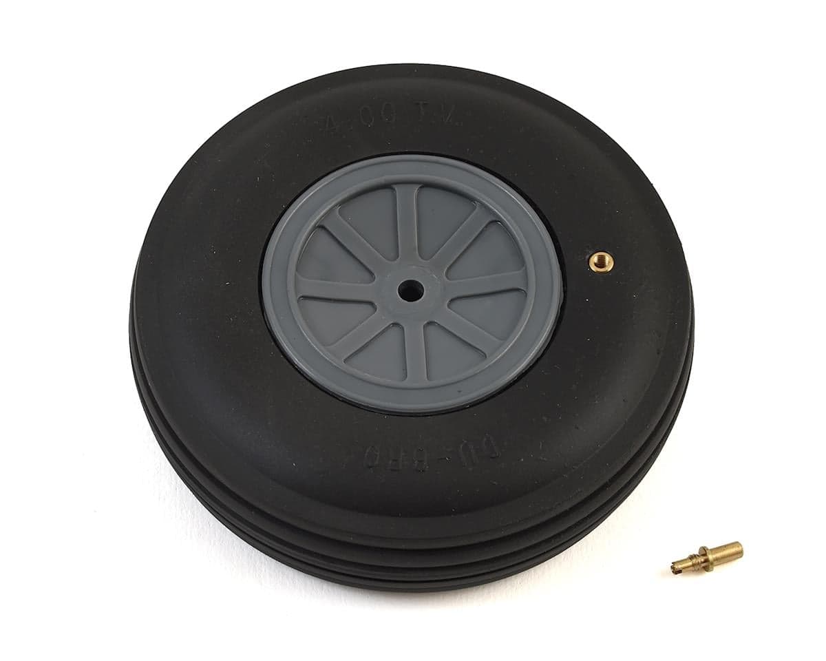 DuBro 4" Large Scale Treaded Wheel