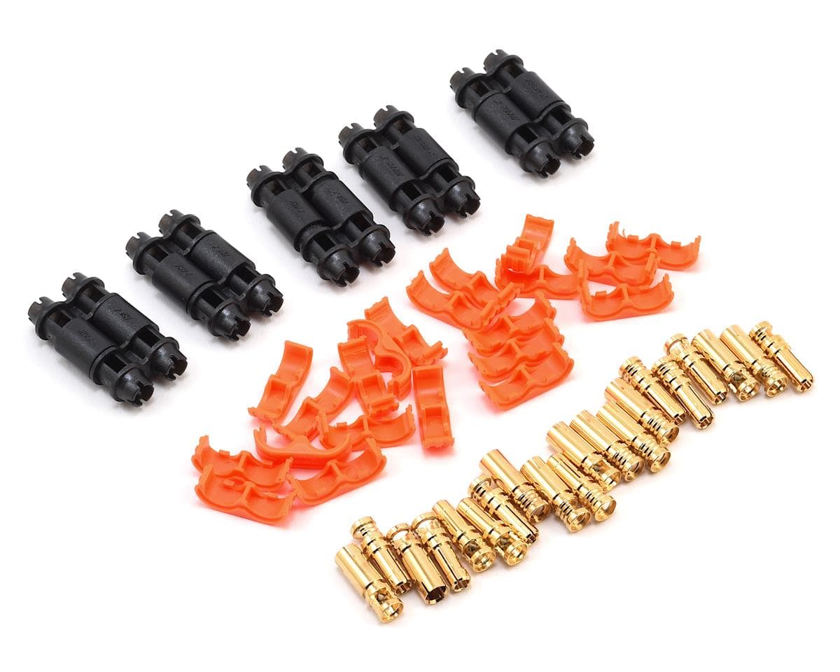 RCPROPLUS D4 Supra X Battery Connector Set (5 Sets) (12~14AWG)