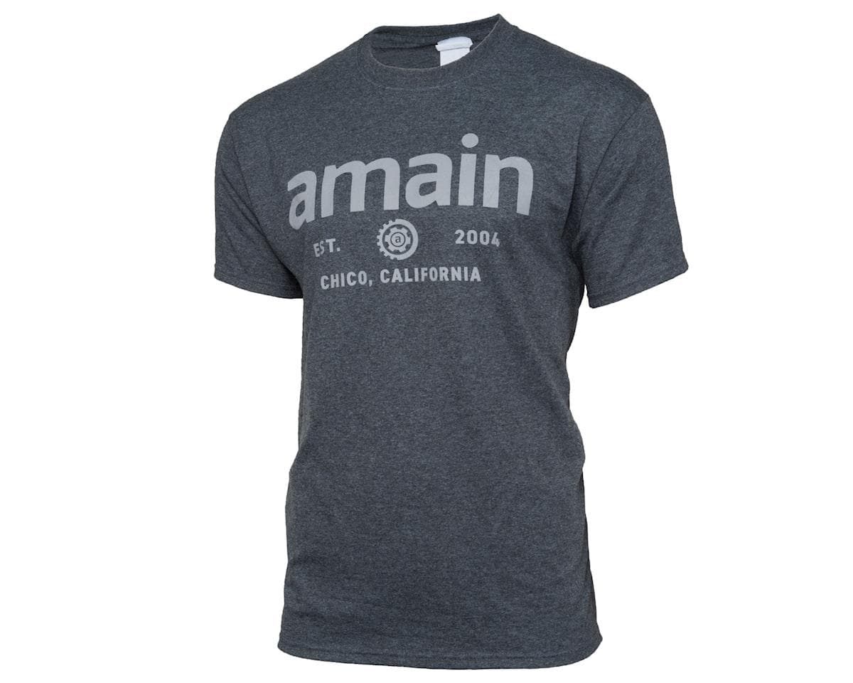 AMain Short Sleeve T-Shirt (Charcoal) (2XL)