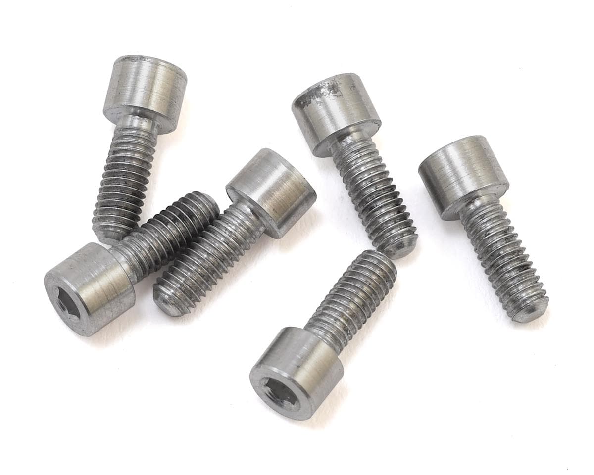 Schumacher Atom/Eclipse Alloy Rear Wheel Screws (6)