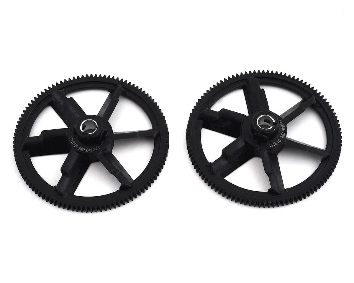 Align 104T M0.6 Autorotation Tail Drive Gear Set (2)