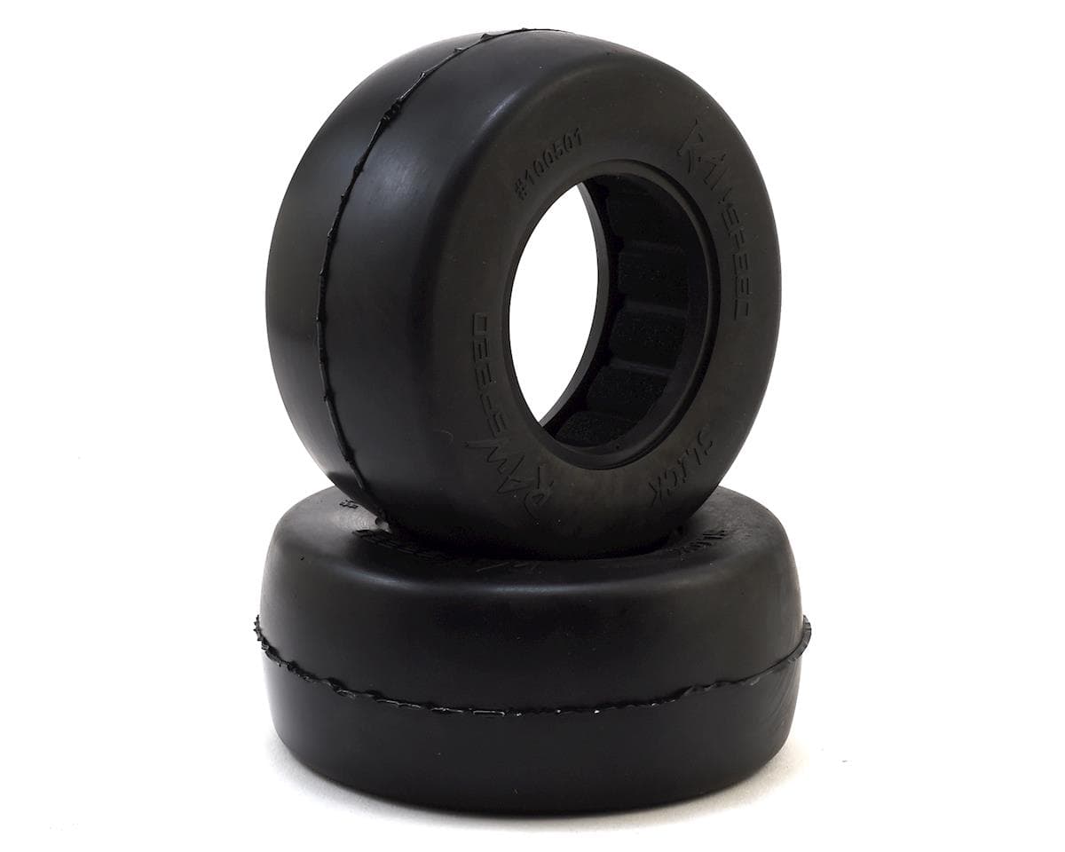 Raw Speed RC Slick Short Course No Prep Drag Racing Tires (2) (Soft)