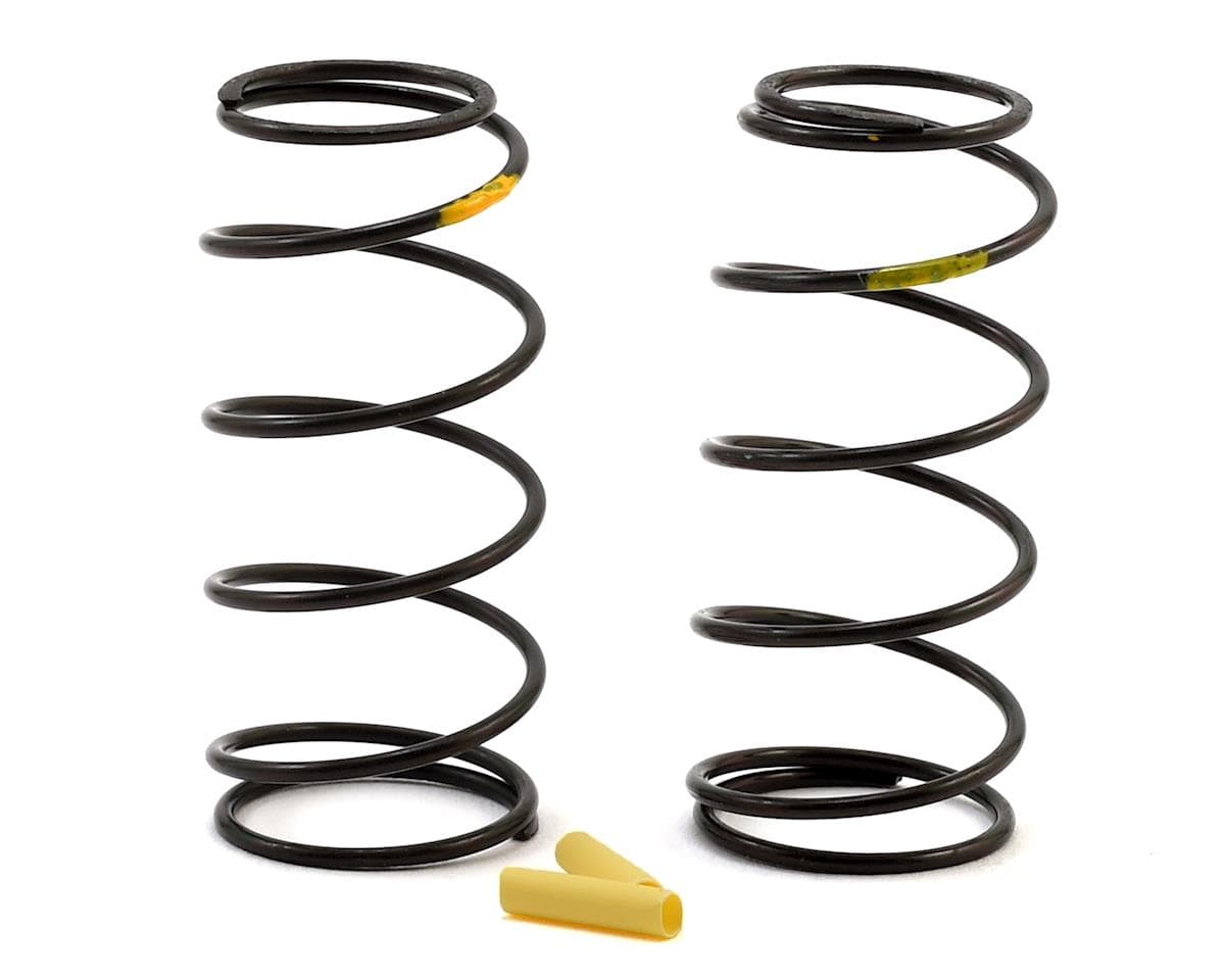 Core-RC Progressive 1/10 Big Bore Spring (2) (Yellow - 4.6lbs Medium)