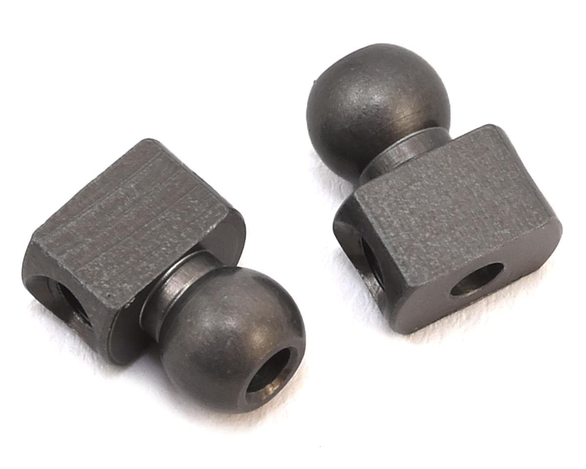 Schumacher 5.5mm CAT L1 Aluminum Alloy Roll Bar Ball (2)