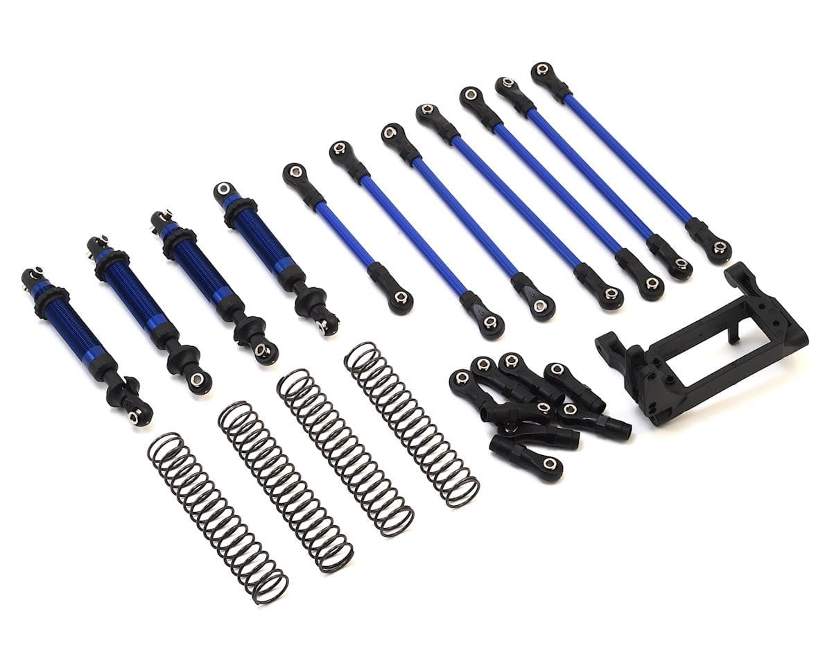 Traxxas TRX-4 Complete Long Arm Lift Kit (Blue)