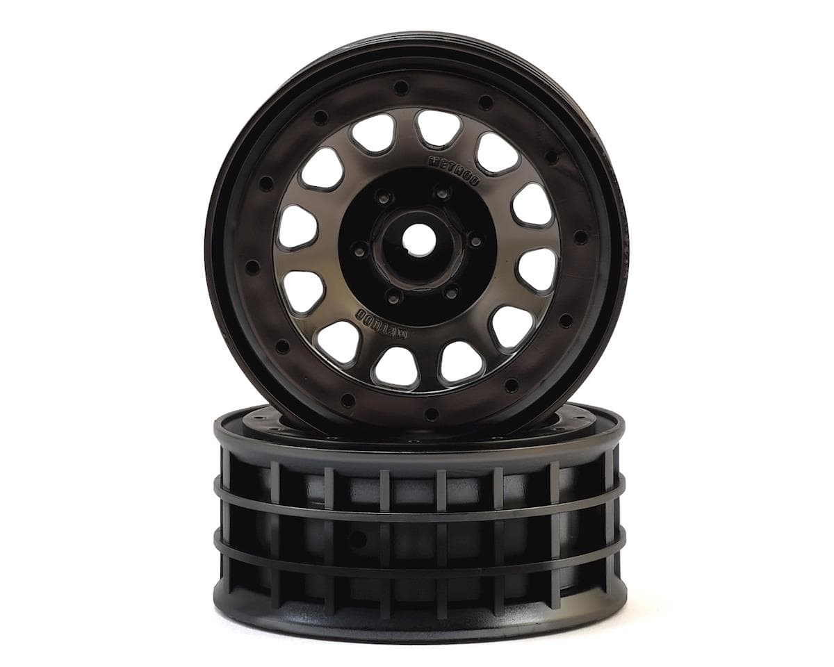 Traxxas Method 105 2.2 Beadlock Wheels (Black Chrome) (2)