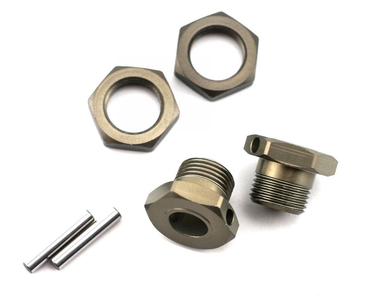Losi Hard Anodized Wheel Hexes (2)