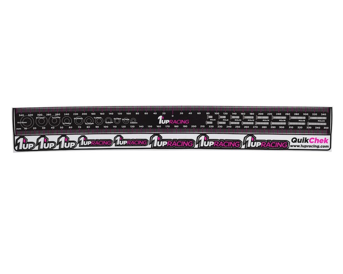 1UP Racing QuikChek Reference Decal (Pink)