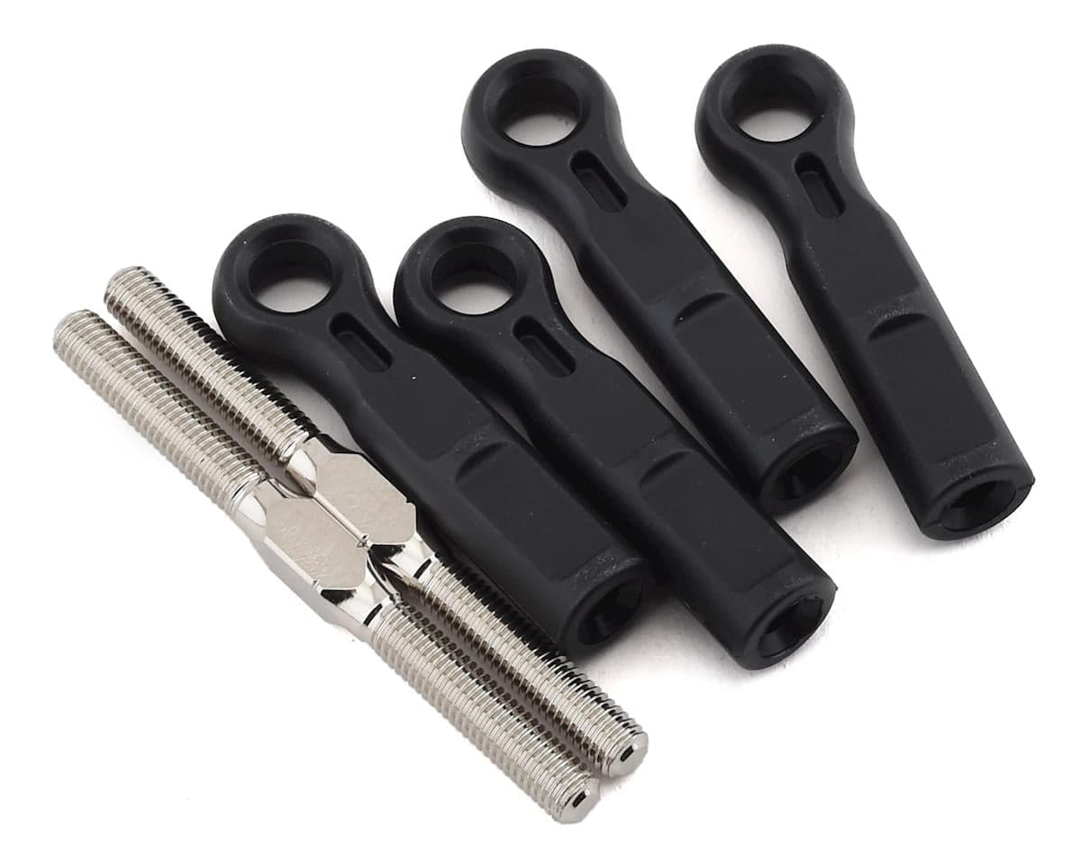 Team Losi Racing 4.5x55mm 8IGHT-X Turnbuckle w/Rod Ends (2)