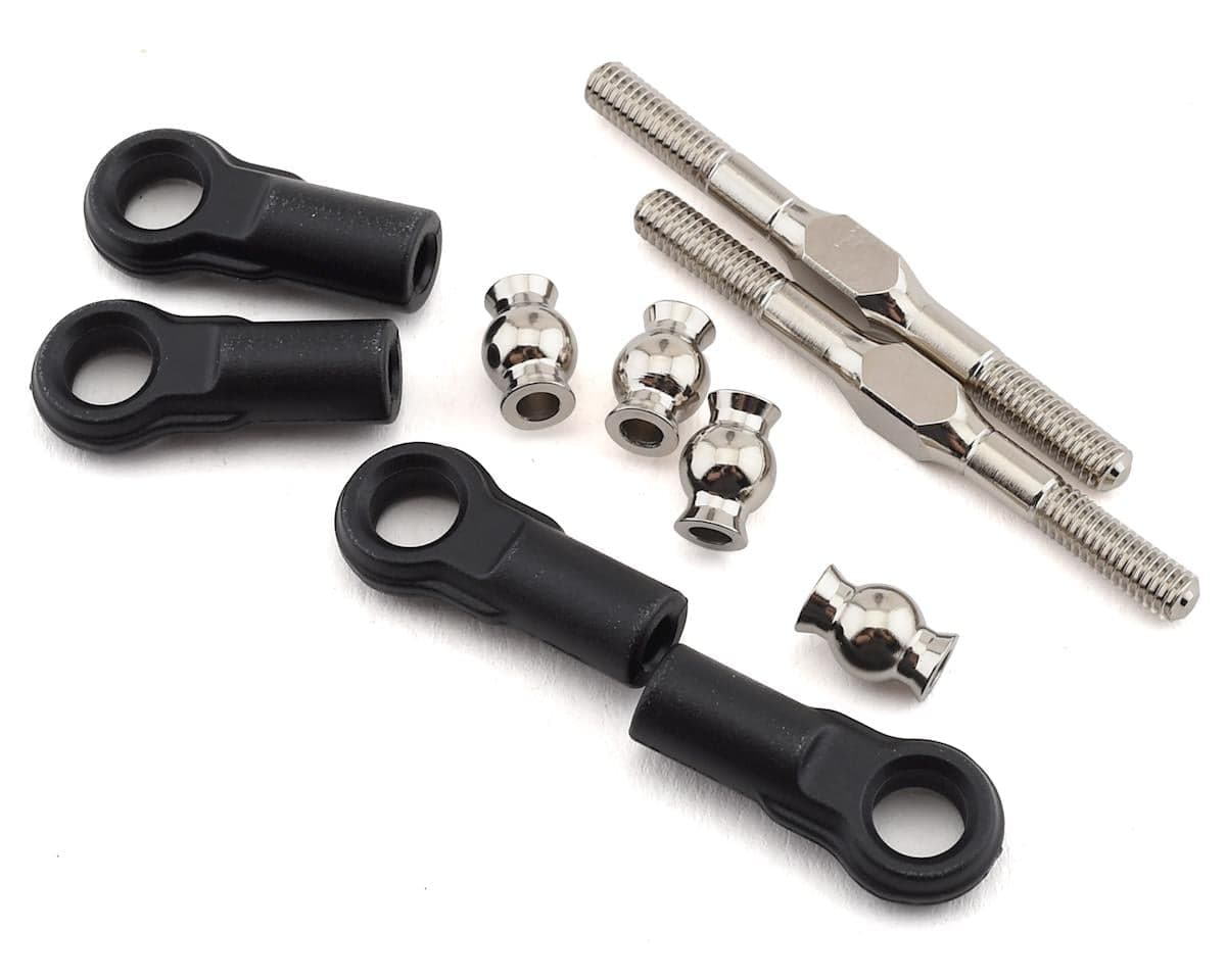 Team Losi Racing 4x50mm 8IGHT-X Turnbuckle w/Rod Ends (2)