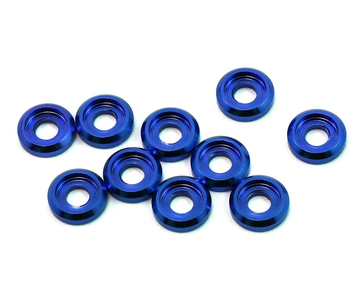 175RC Aluminum Button Head Screw High Load Spacer (Blue) (10)