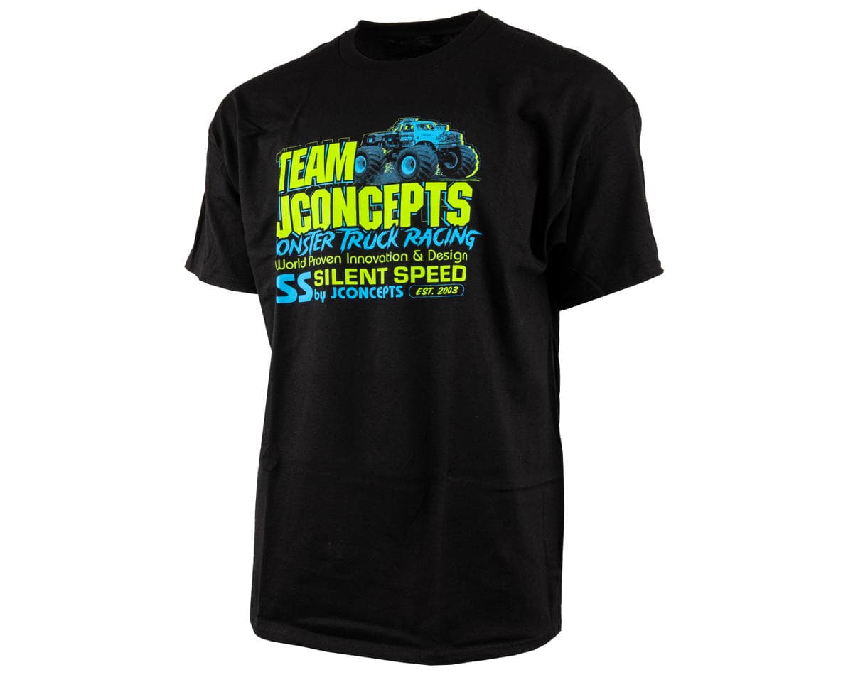 JConcepts Monster Truck Team T-Shirt (Black) (XL)