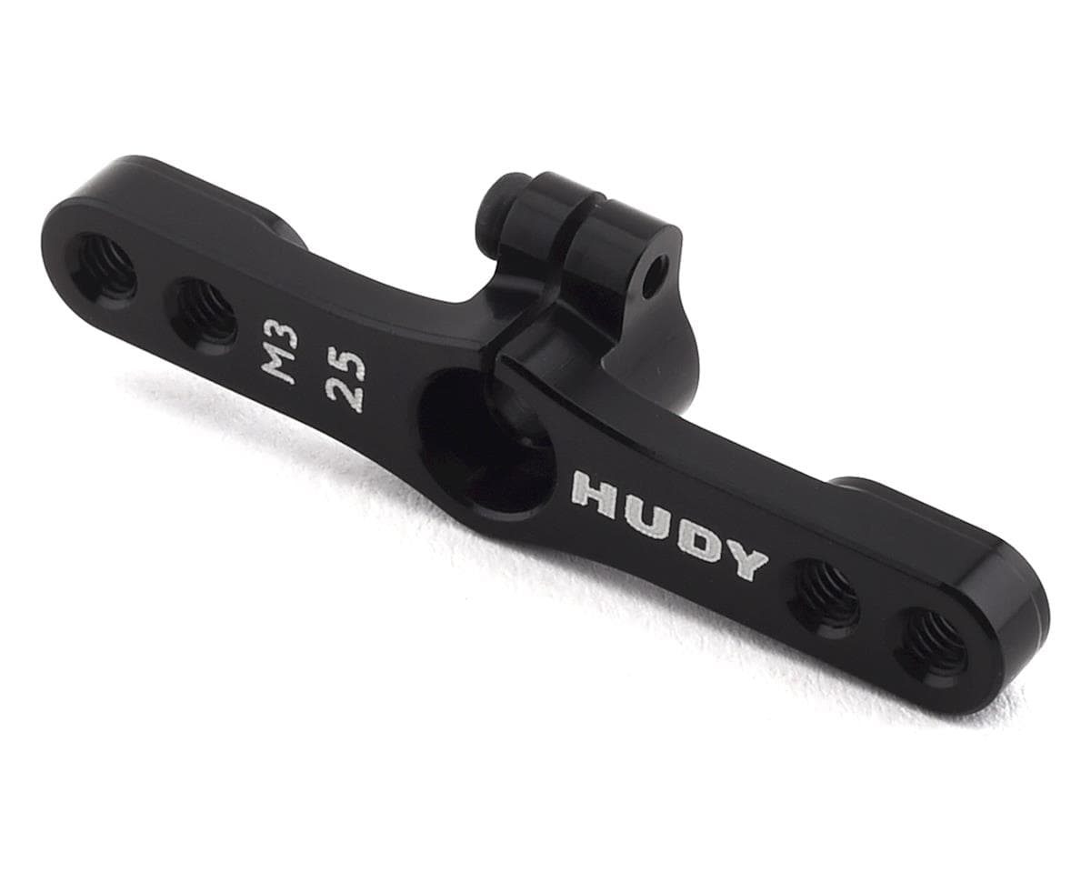 Hudy Aluminum Clamping 2 Hole Servo Horn (25T -Futaba/Savox/Protek)