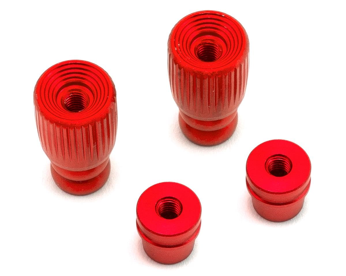 FrSky Pole Style 3D M3 Gimbal Stick End (Red)