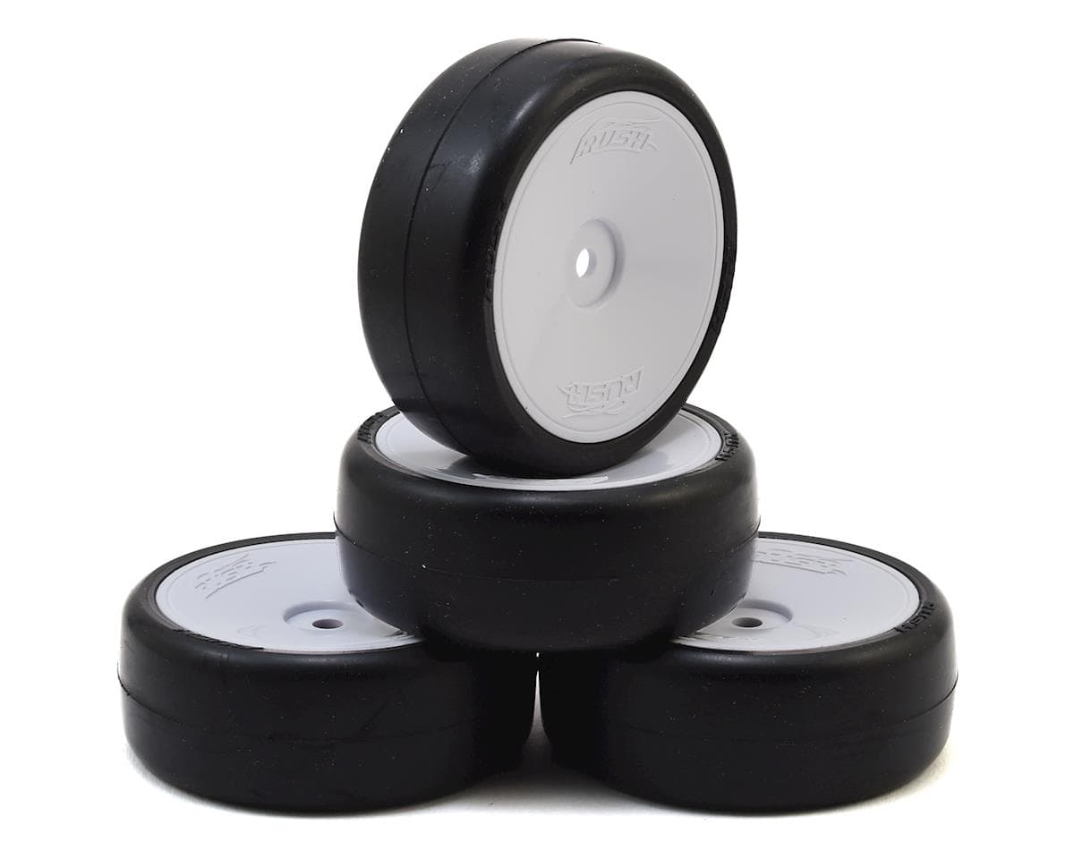 Rush Pre-Glued Carpet Touring Car Tires (4) (30CPM)