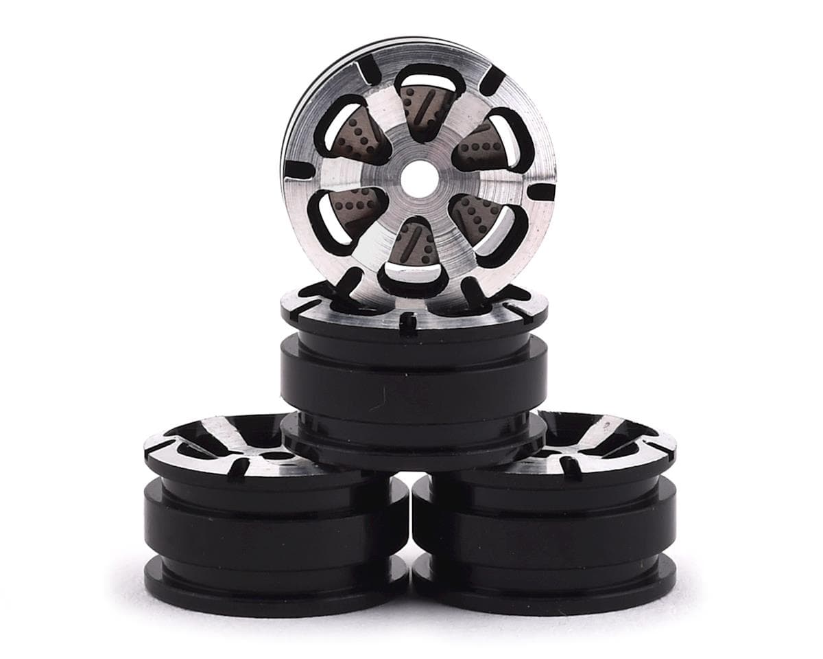 Orlandoo Hunter Aluminum 6 Spoke Wheel Set w/Brake Rotor (Silver) (4)
