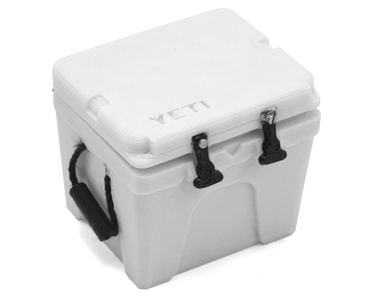 Exclusive RC Scale 35 Gal Cooler (White) (Miniature Scale Accessory)