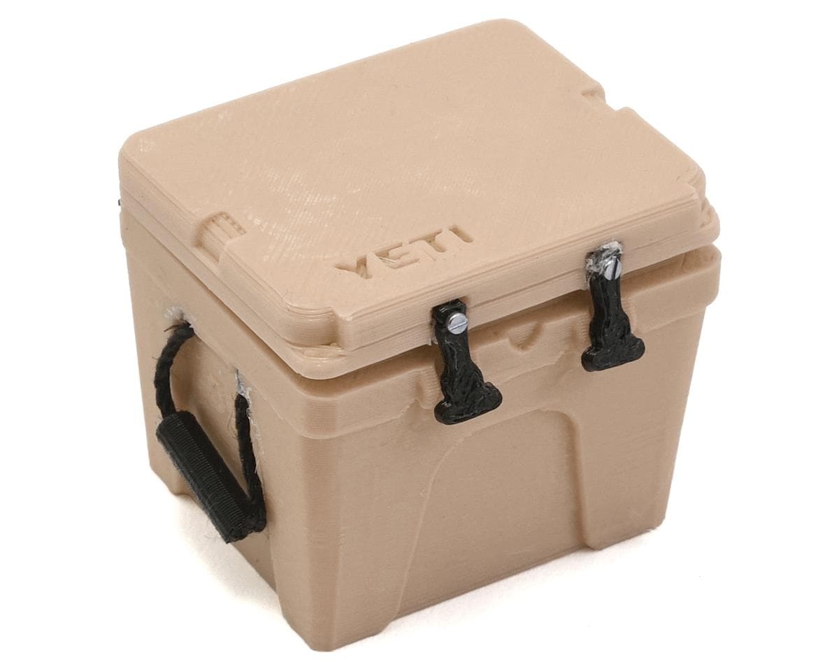 Exclusive RC Scale 35 Gal Cooler (Tan) (Miniature Scale Accessory)