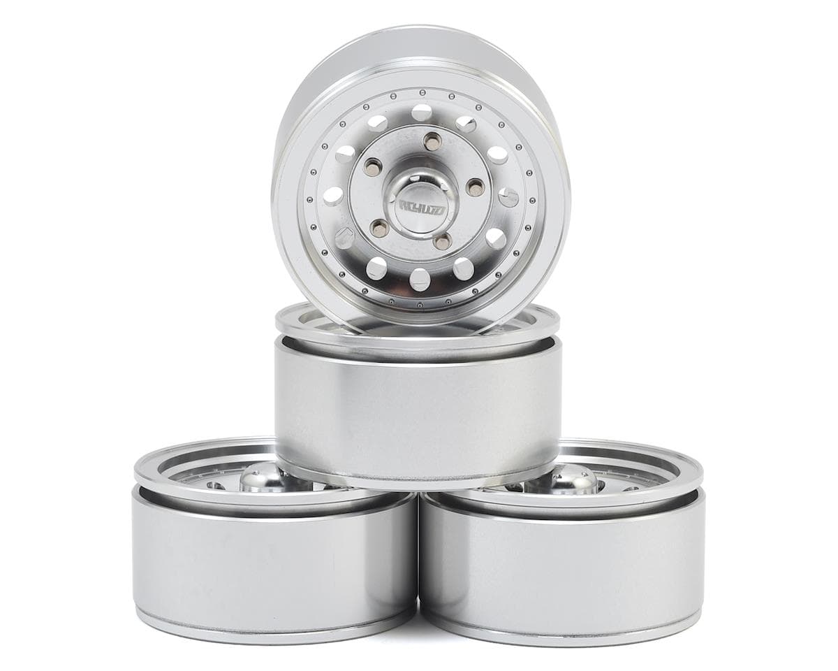 RC4WD Ultra 1.55" Beadlock Wheels (Silver) (4)