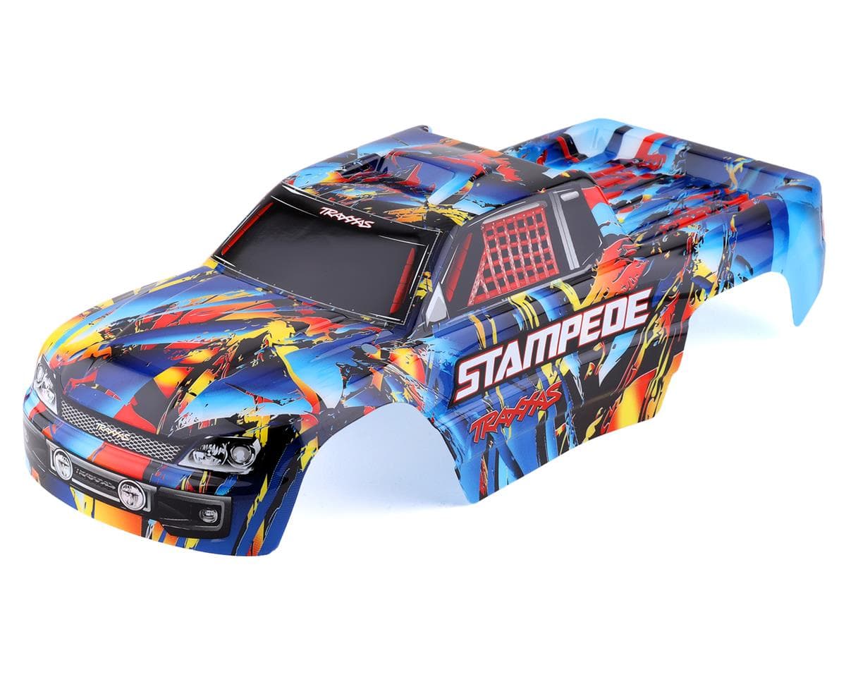 Traxxas Stampede Pre-Painted Monster Truck Body w/Decals