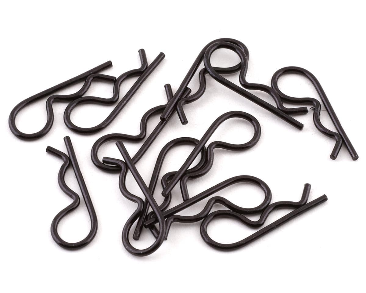 Traxxas Heavy Duty Body Clips (Black) (12)