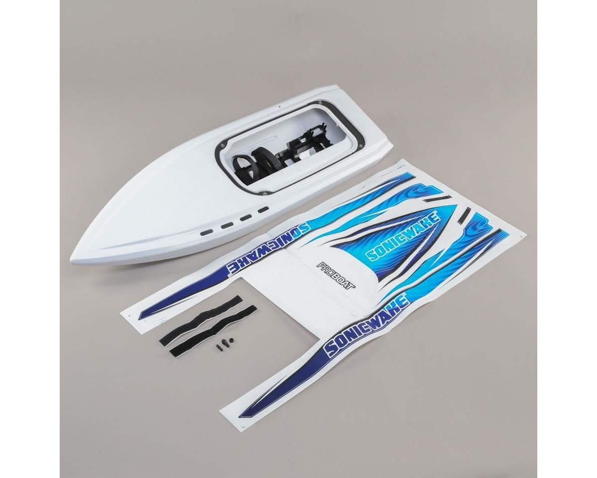 Pro Boat Sonicwake 36 Hull (White)