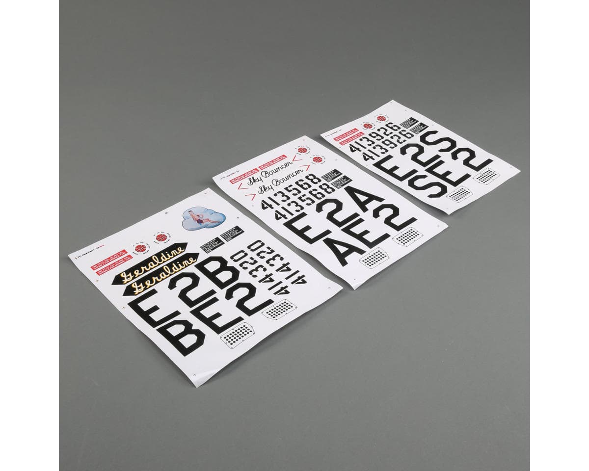 Hangar 9 Decal Set (3): P-51D Mustang 20cc