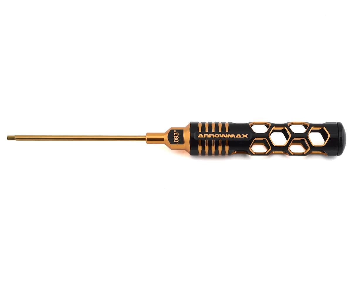 AM Arrowmax Black Golden Hex Wrench (3/32")
