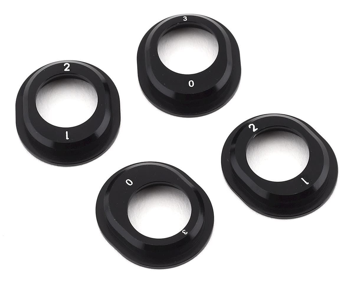 Team Associated B6.1/B6.1D Aluminum Differential Height Inserts