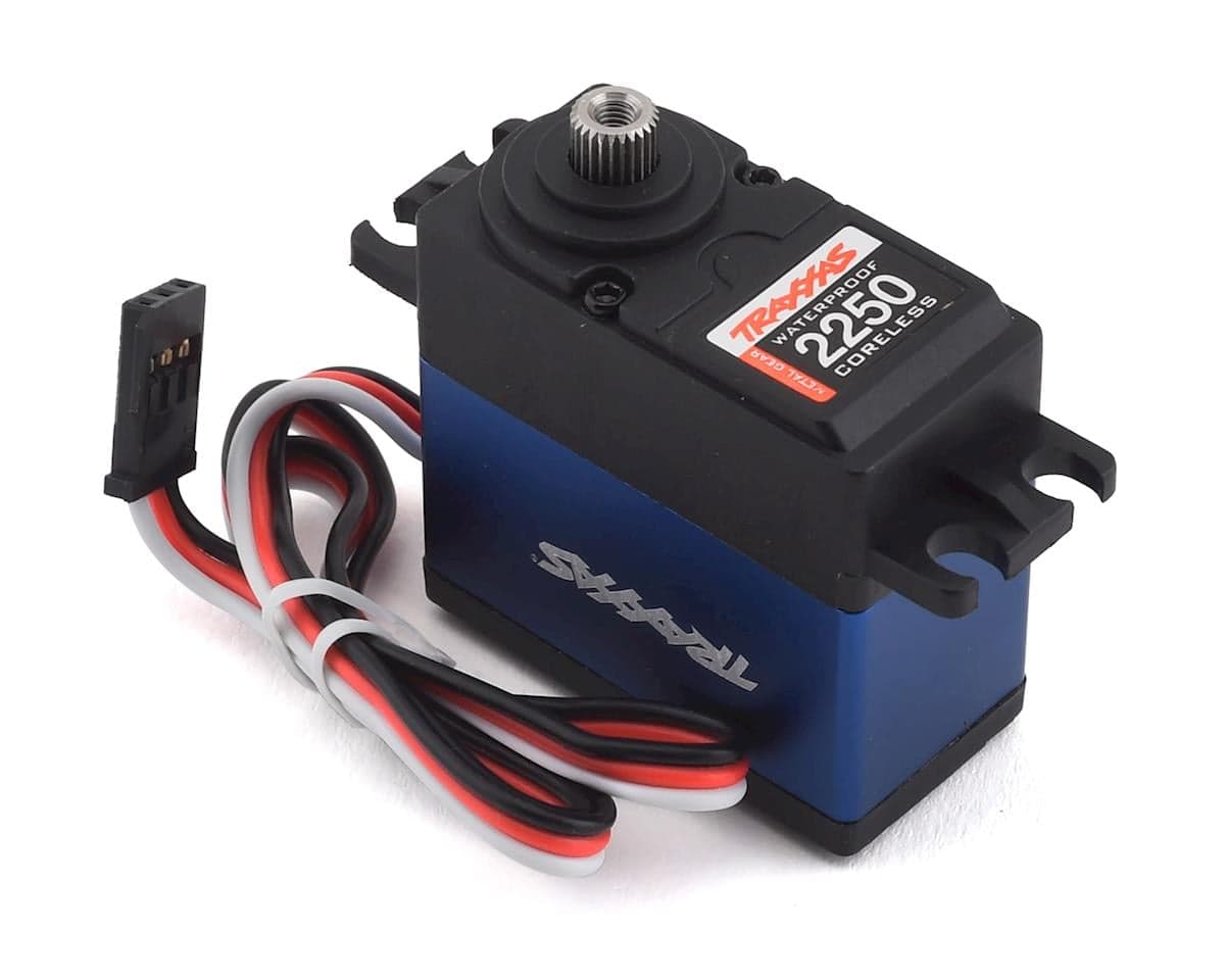 Traxxas 330 High Torque Metal Gear Waterproof Digital Servo (Blue) (High Voltage)