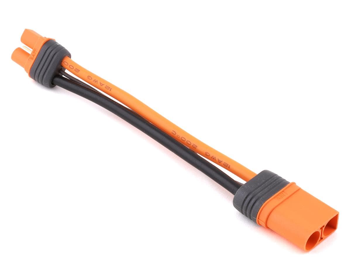Spektrum RC 4" IC5 Battery to IC3 Device SMART Battery Adapter Cable