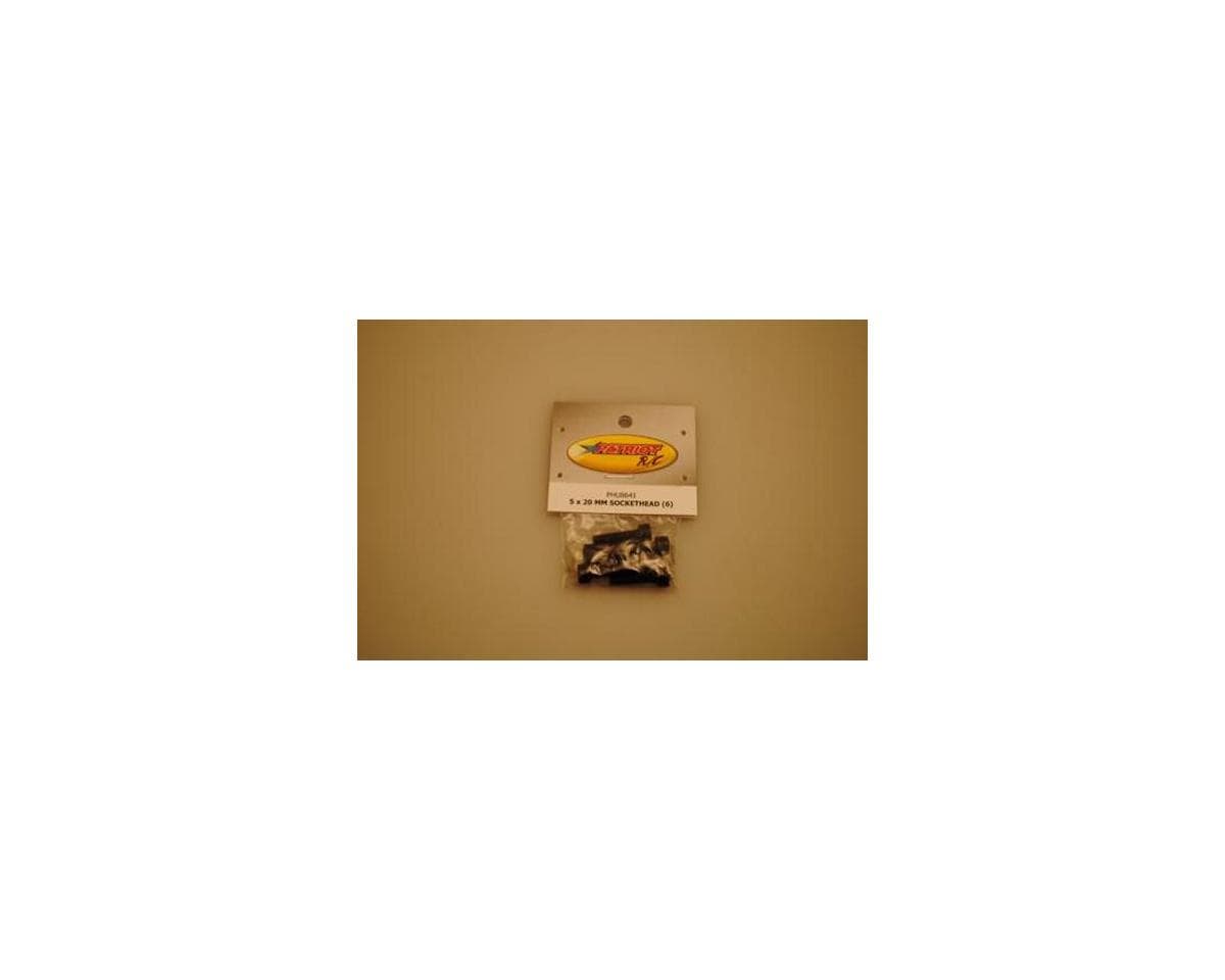 Patriot Hobbies Unlimited 5x20mm Socket Head Screws (6)