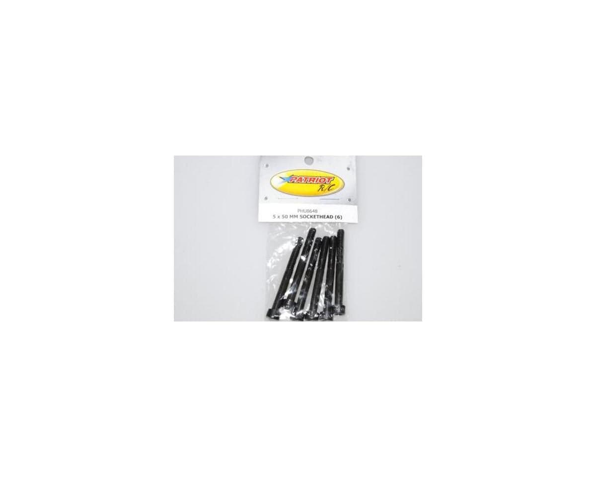 Patriot Hobbies Unlimited 5x50mm Socket Head Screws (6)