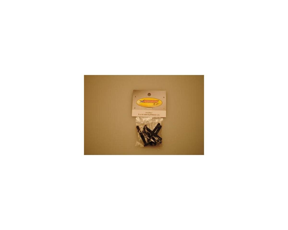 Patriot Hobbies Unlimited 5x40mm Flat Head Screws (6)