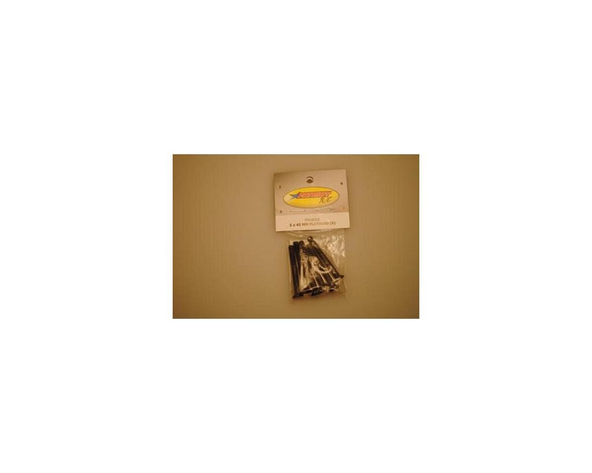Patriot Hobbies Unlimited 5x45mm Flat Head Screws (6)