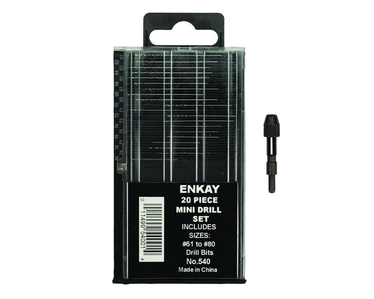 Enkay Mini Drill Set w/ Micro Chuck