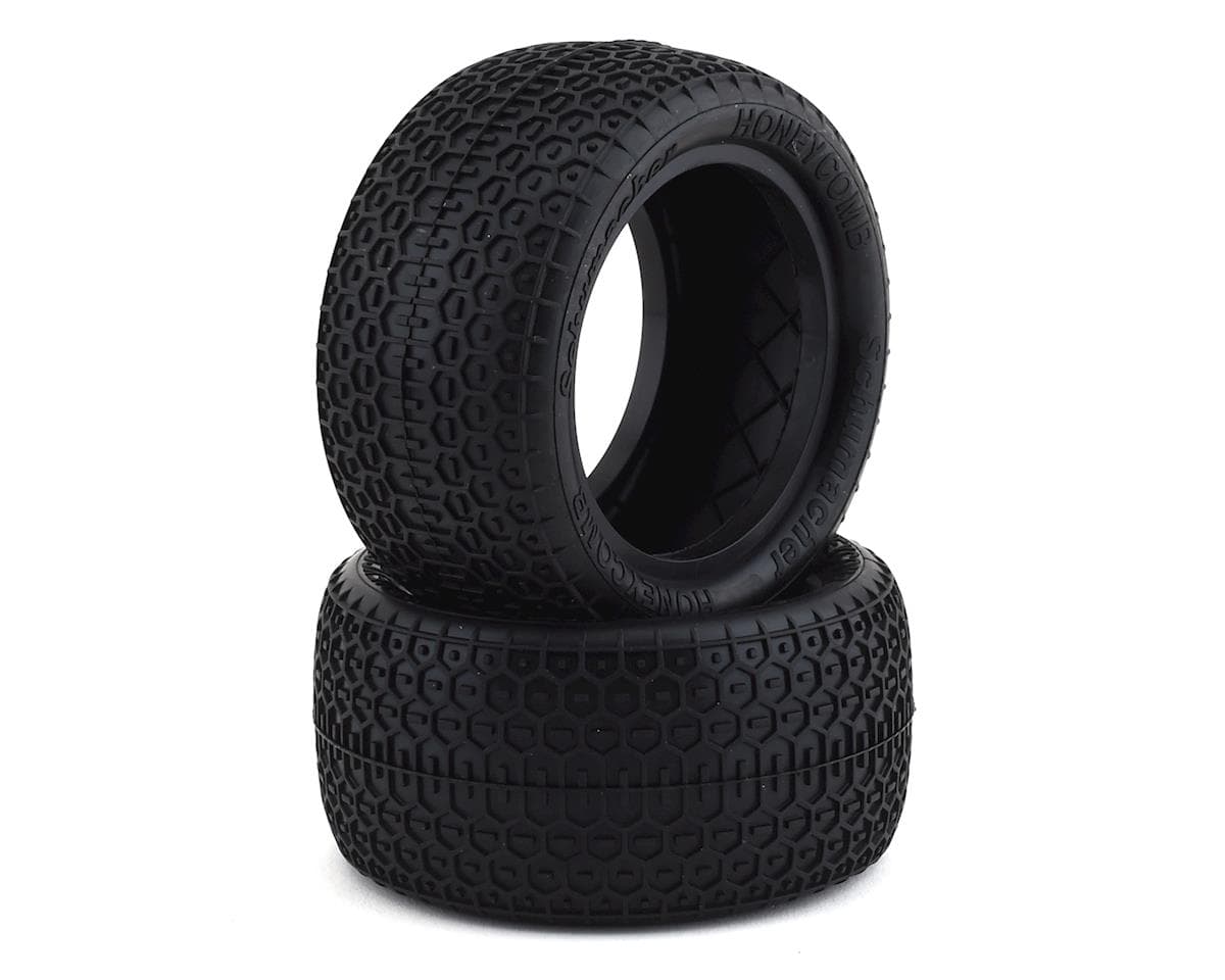 Schumacher Honeycomb 2.2" 1/10 Buggy Rear Tires (2) (Yellow)