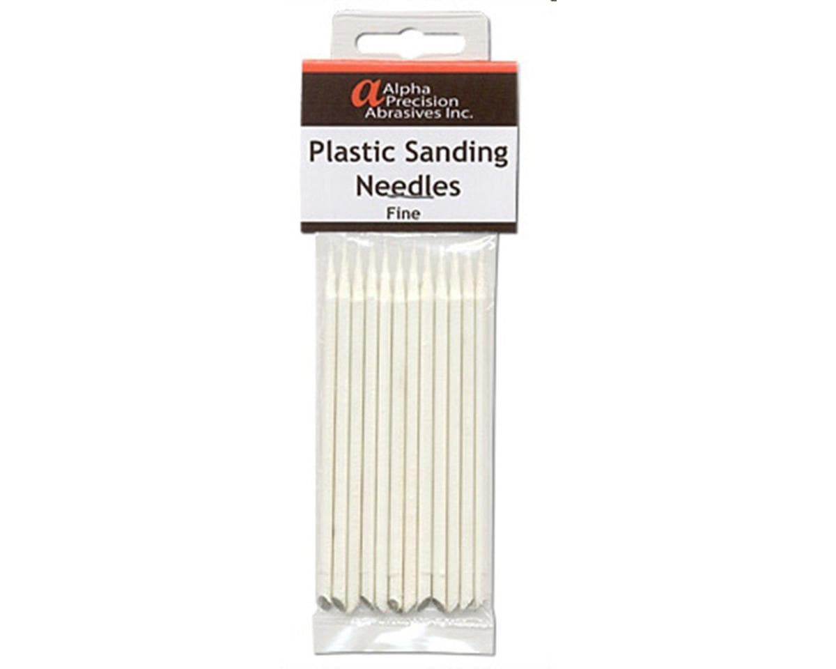 Alpha Abrasives Plastic Sanding Needle - Fine 320 Grit